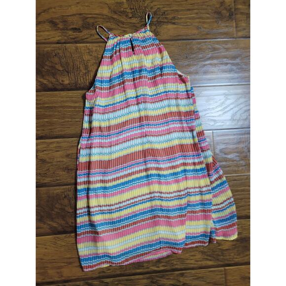 AS U WISH sleeveless striped dress size M - Picture 2 of 4